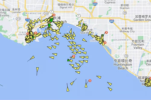 長灘港等待時間升至18.5天，多家船司暫停美西航線